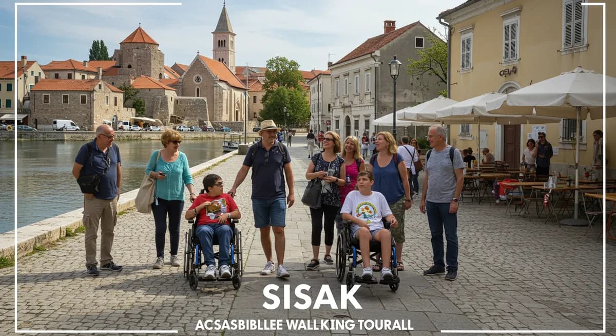 Accessible Free Walking Tours in Sisak, Croatia