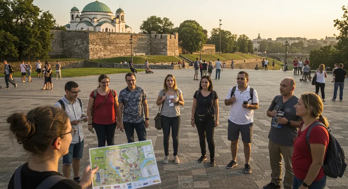 Belgrade Free Walking Tour Routes & Maps Guide