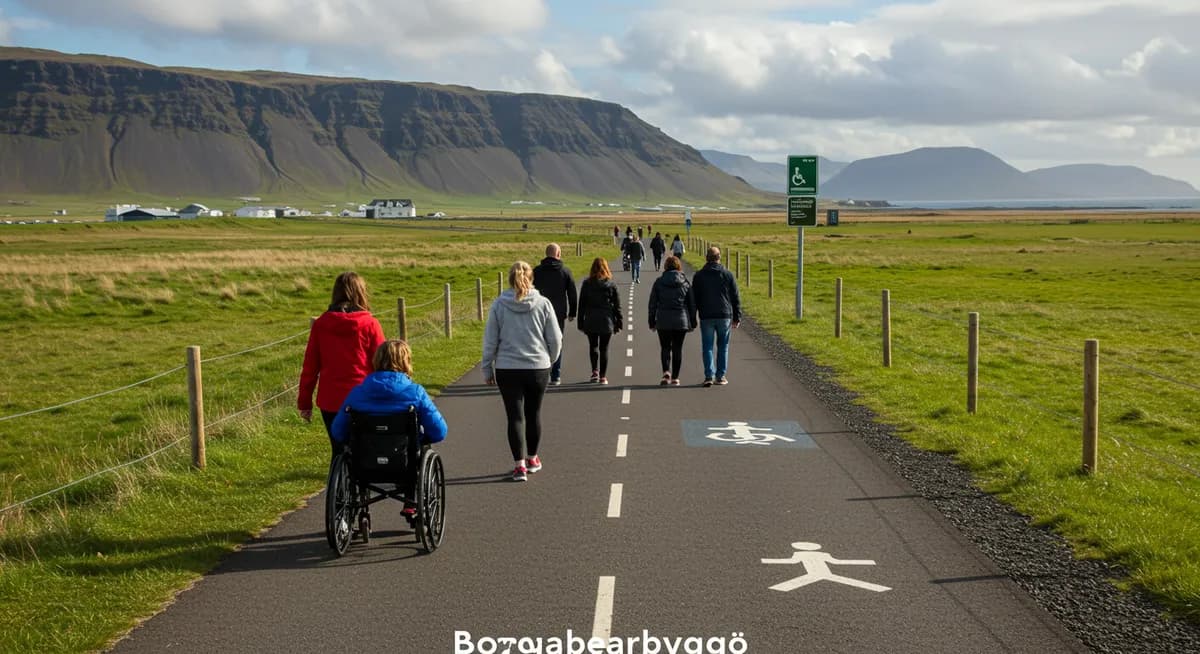 Accessible Walking Paths in Borgarbyggð for All Abilities
