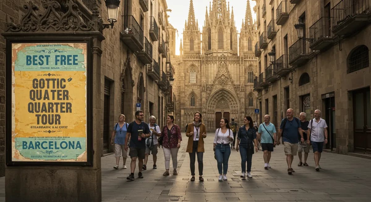 Your Best Free Gothic Quarter Walking Tour Barcelona Itinerary