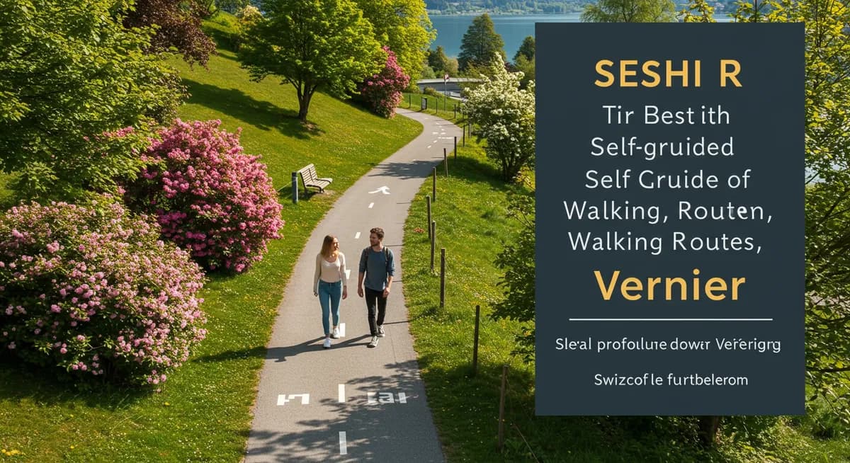 Best Self-Guided Walking Routes Vernier, Switzerland