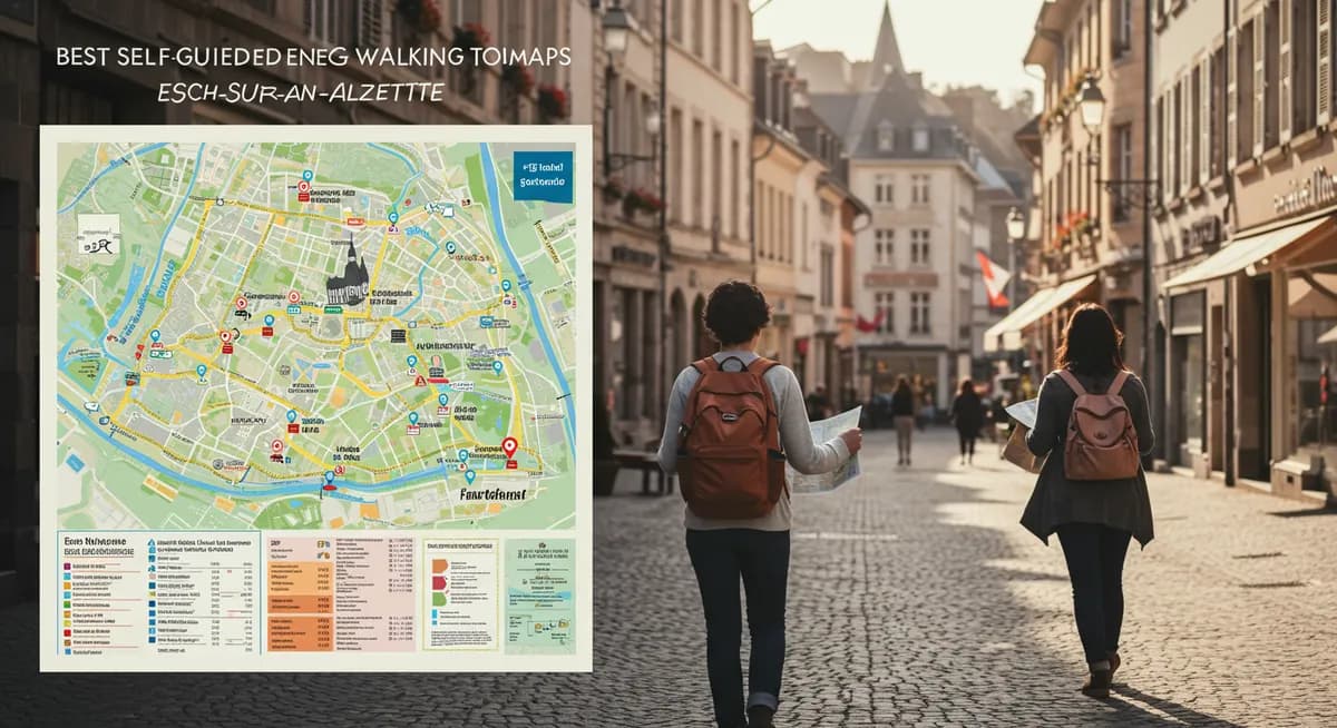 Best Self-Guided Walking Tour Maps Esch-sur-Alzette