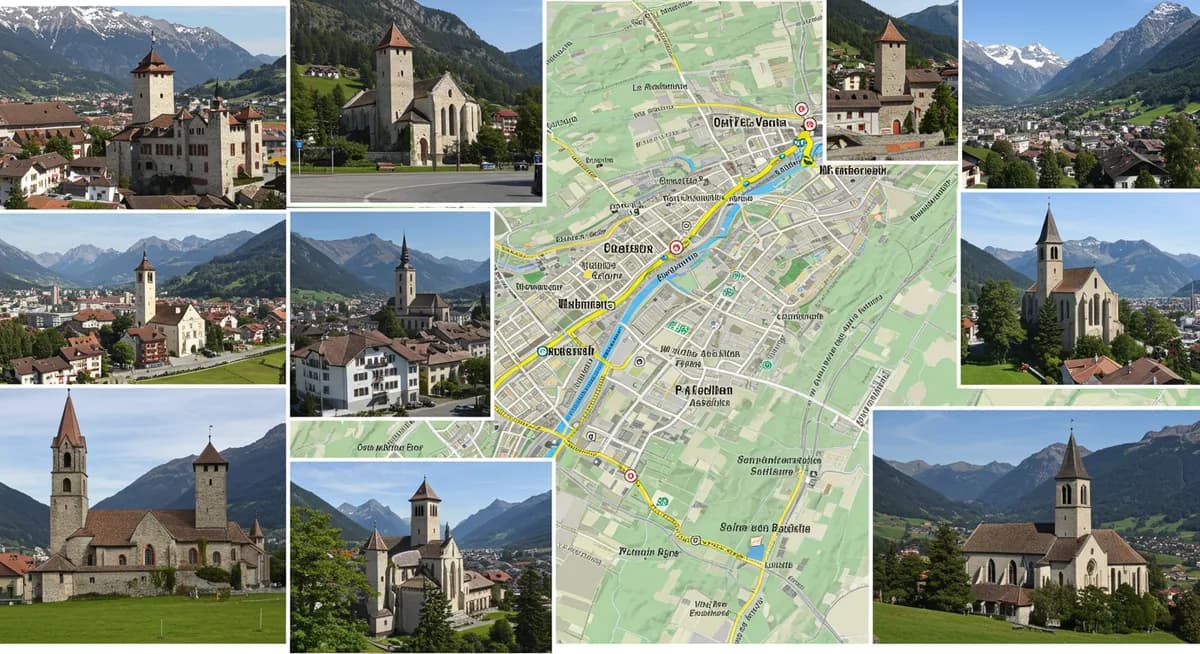 Your Best Self-Guided Walking Tour Sion Map & Guide