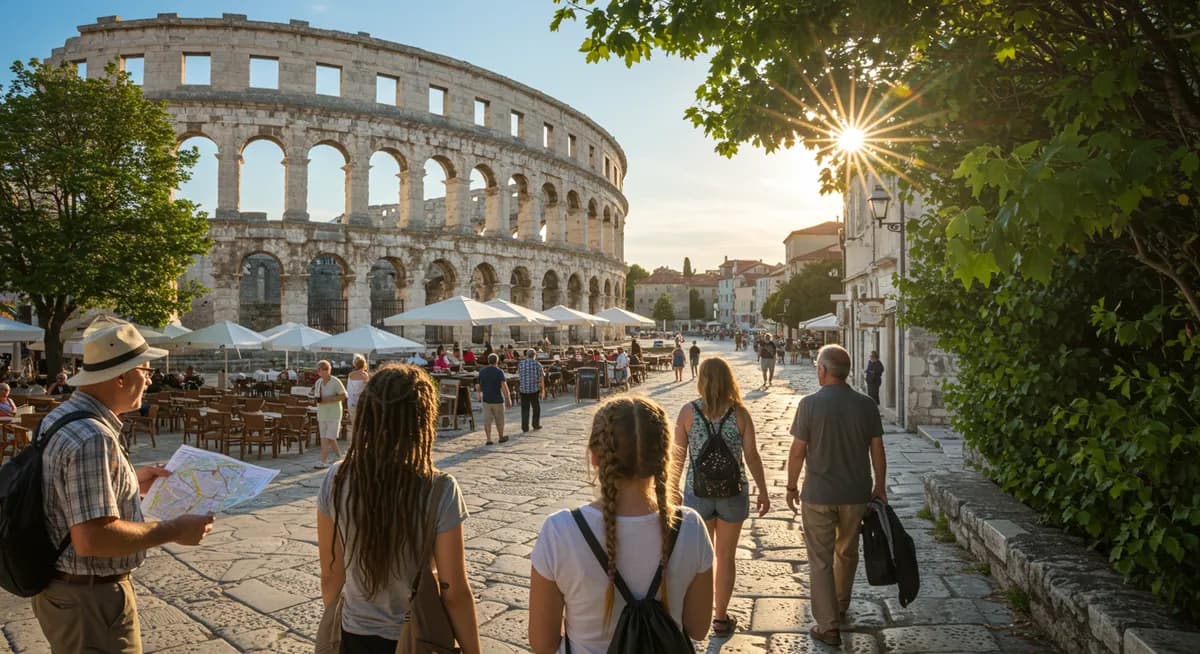 Best Time for Free Walking Tours Pula Weather