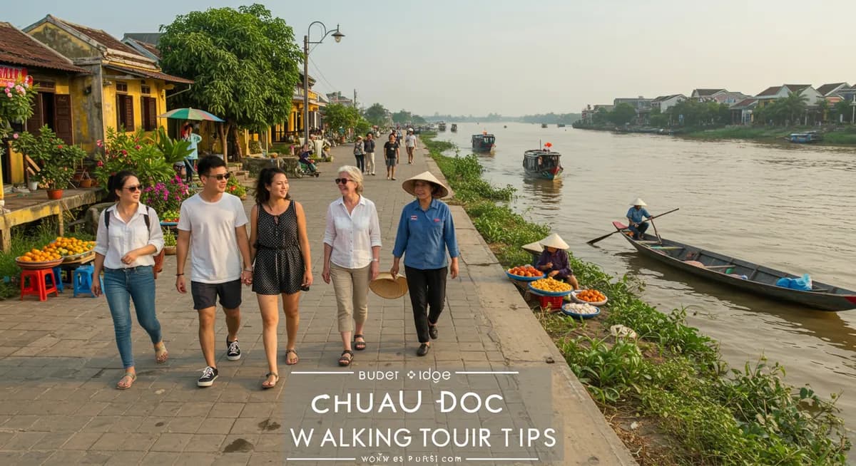 Budget Chau Doc Walking Tour: Explore Vietnam on Foot