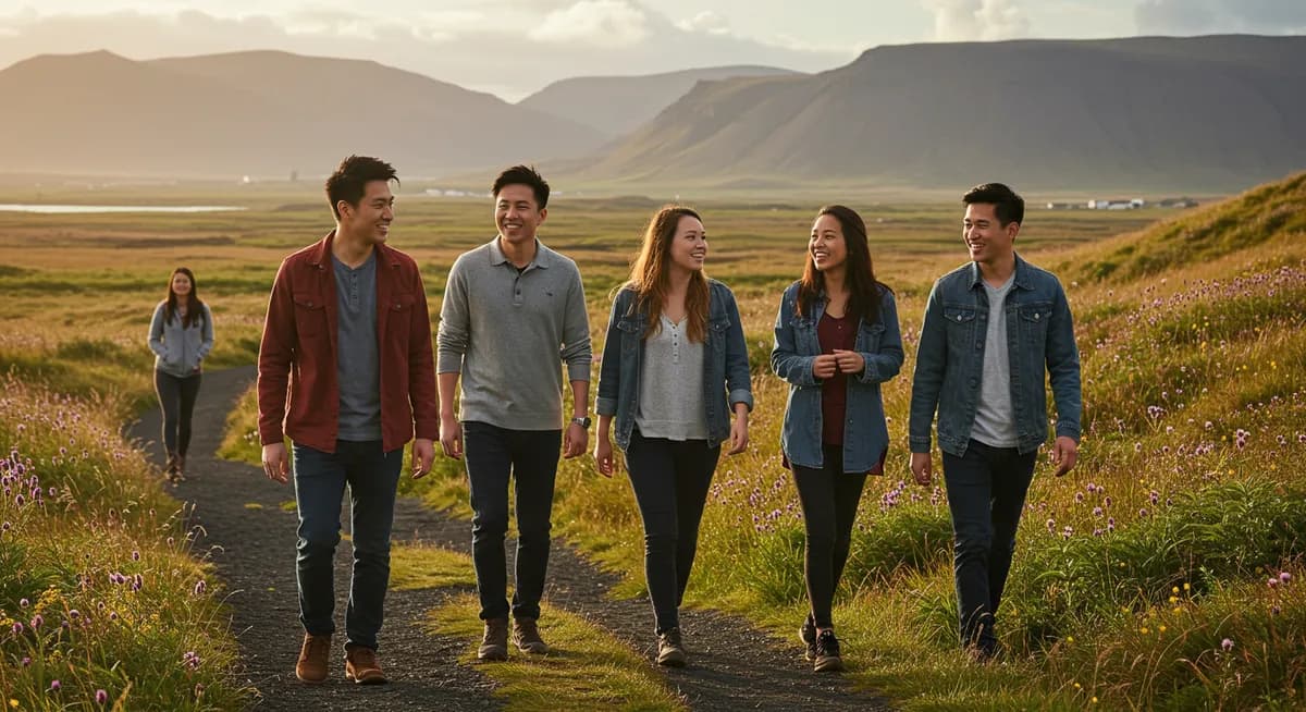 Budget Friendly Walking in Mosfellsbær, Iceland