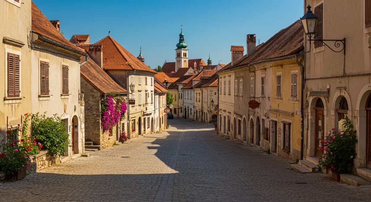 Čakovec Old Town Walking Route Highlights