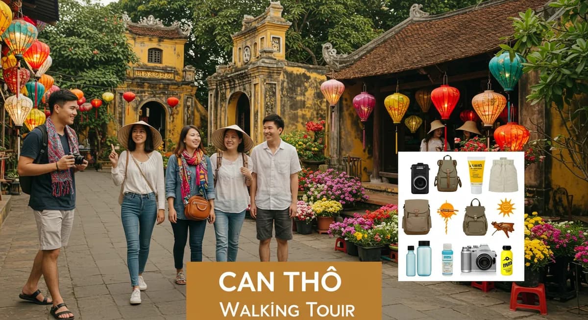 Can Tho Walking Tour: Essential Packing Guide for Explorers