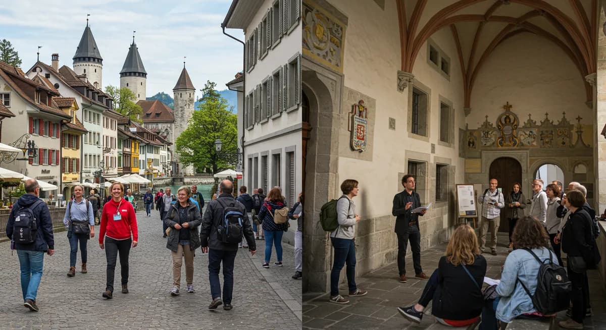 Free vs. Paid Walking Tours in Thun