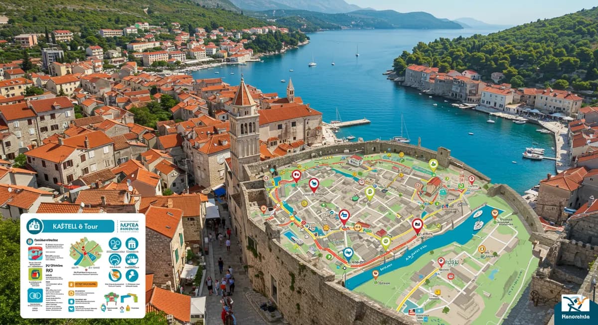 Get Your Downloadable Free Walking Tour Kaštela Map!