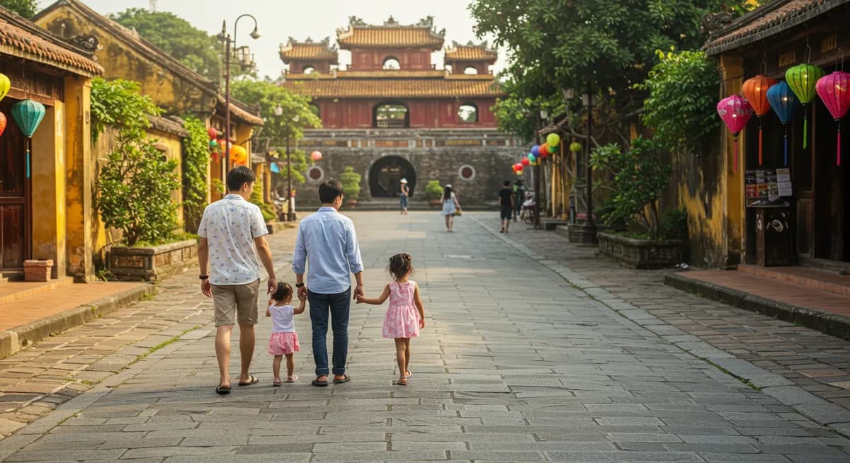 Hue Family Walking Tours: Explore with Kids on Foot