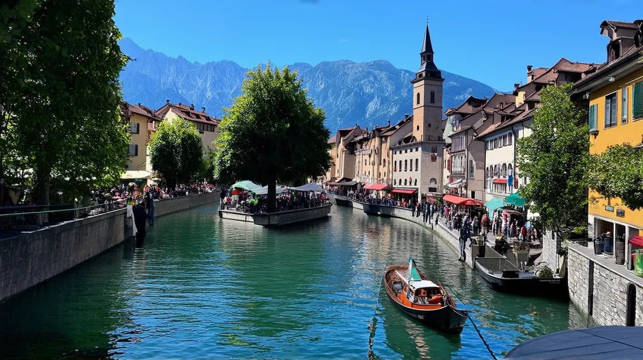 Free Walking Tour Itinerary: Annecy Unveiled