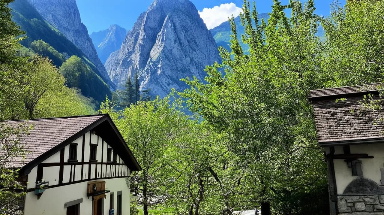 Free Walking Tour Itinerary Bovec: Explore Nature on Foot
