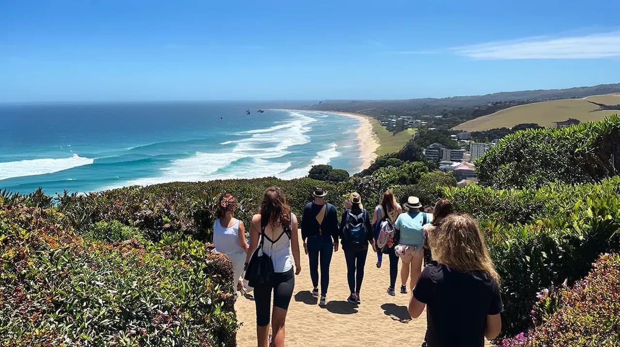Free Walking Tour Itinerary Byron Bay