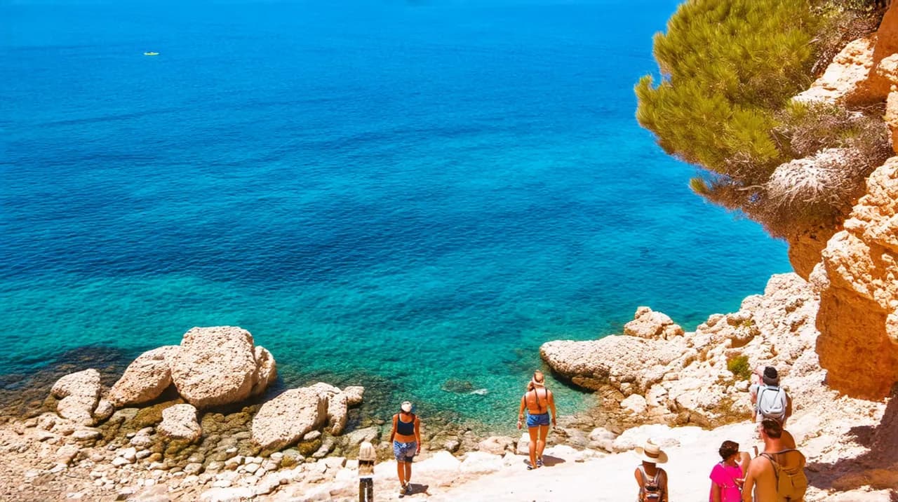 Free Walking Tour Itinerary Cala Gonone: Explore on Foot