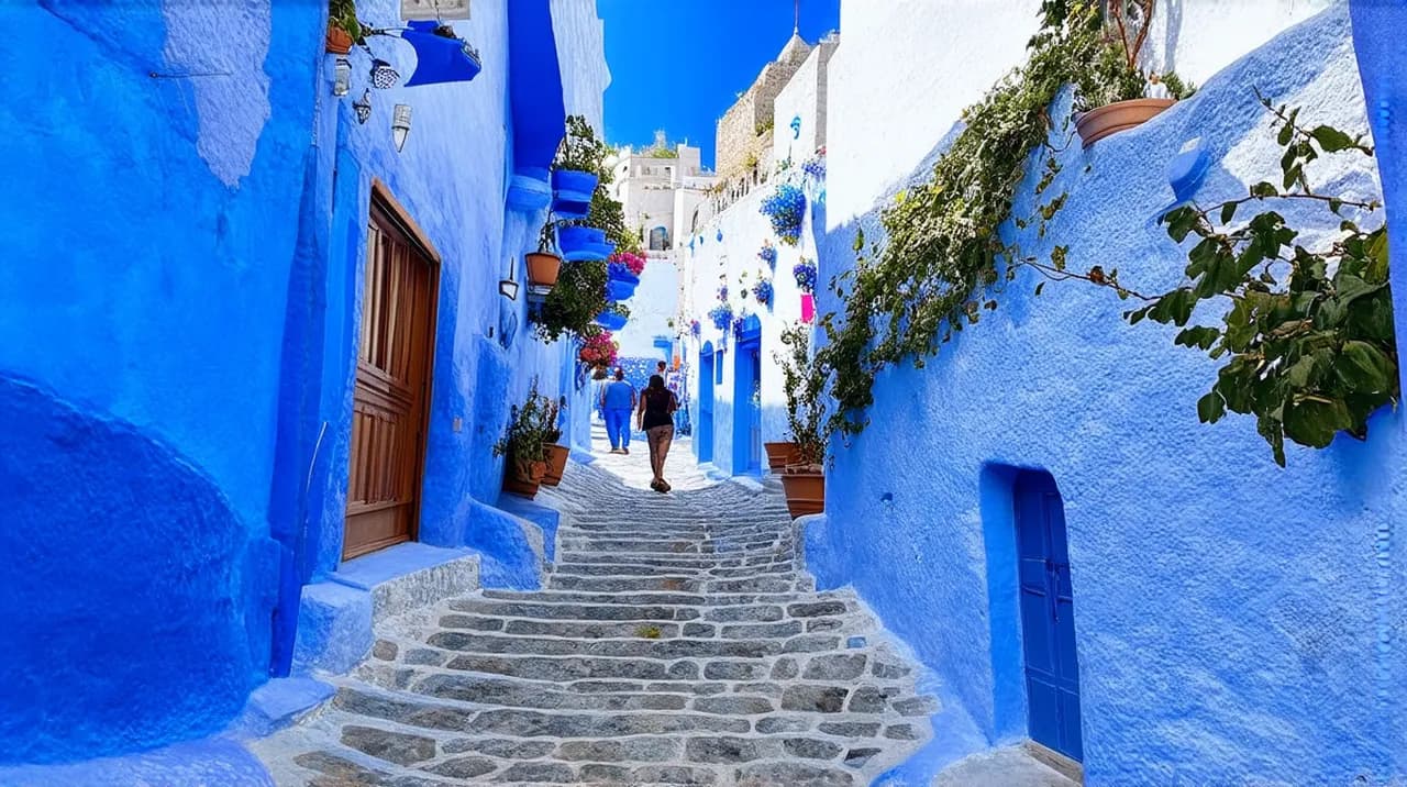 Free Walking Tour Itinerary Chefchaouen: Discover Blue Paradise