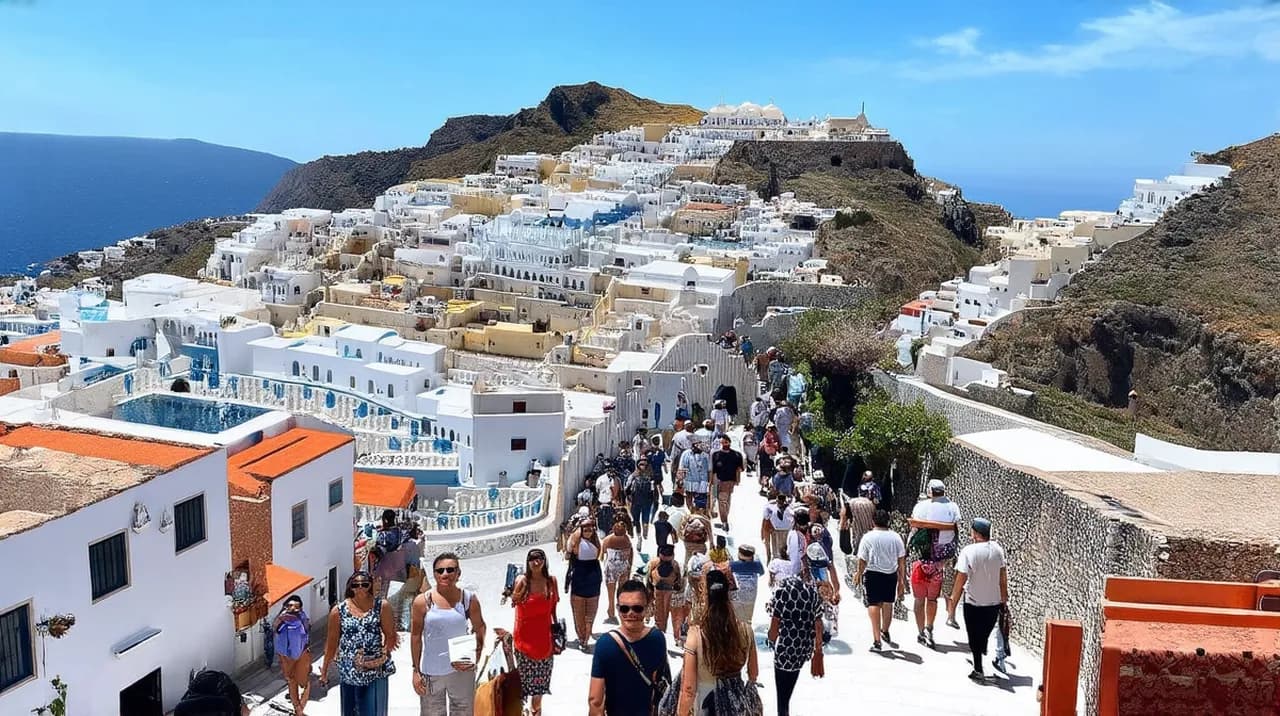 Free Walking Tour Itinerary Fira: Explore on Foot