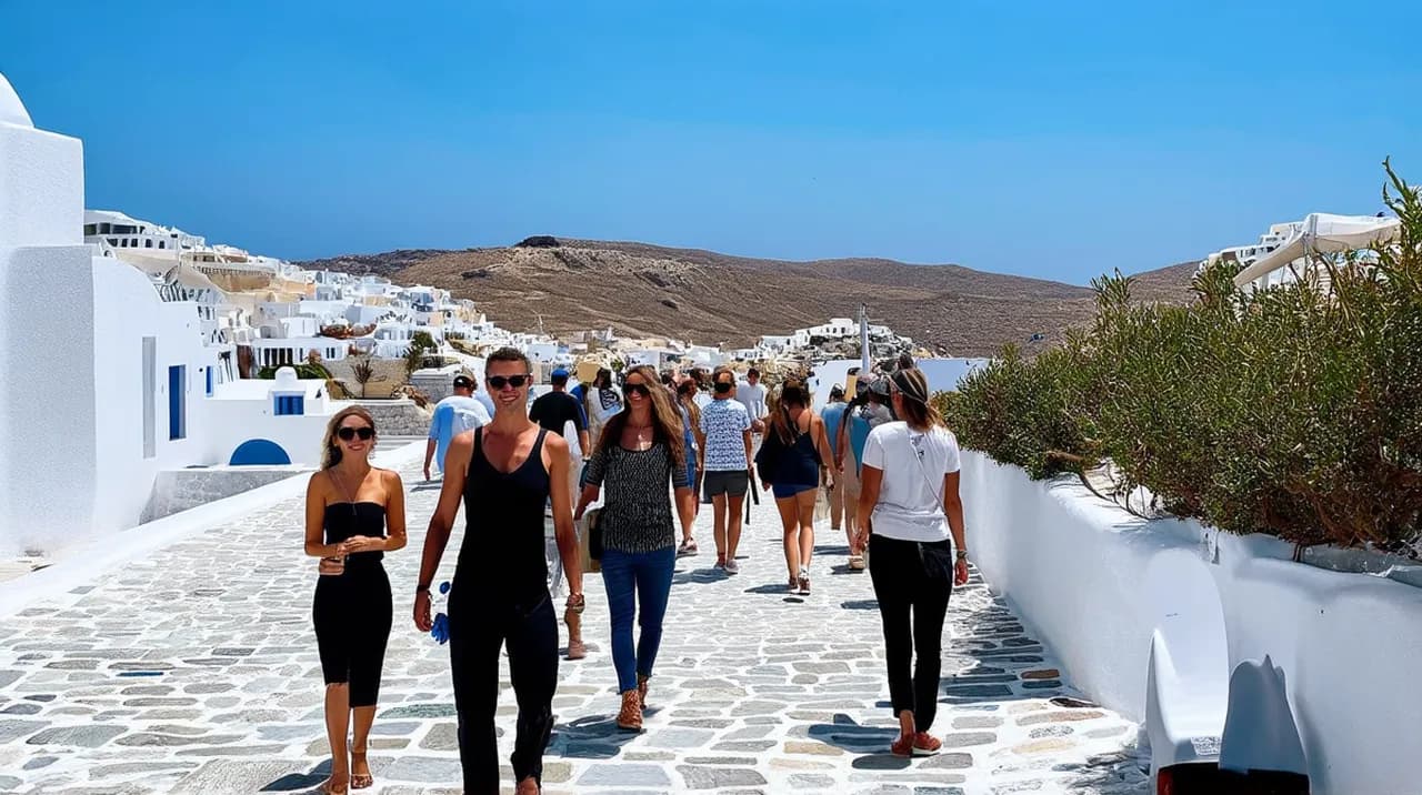 Free Walking Tour Itinerary Hora Mykonos: Explore by Foot