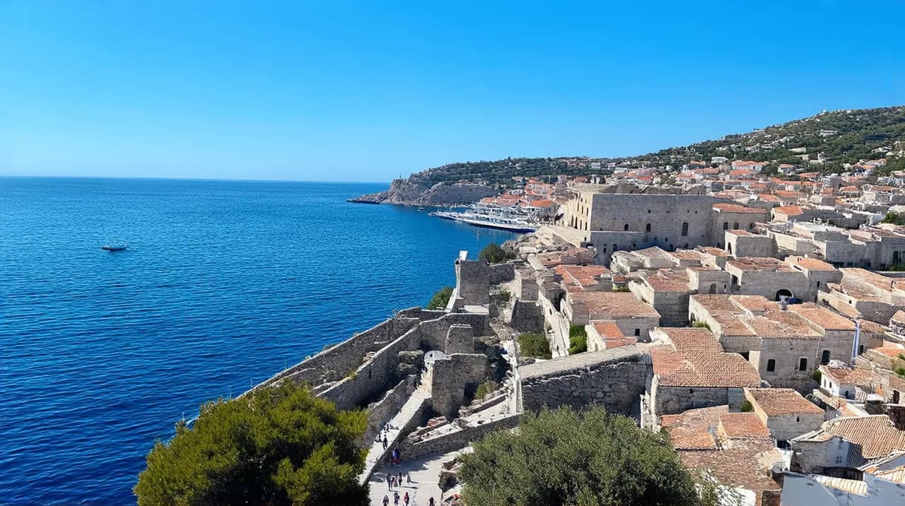 Free Walking Tour Itinerary Hydra Town: Explore the Island