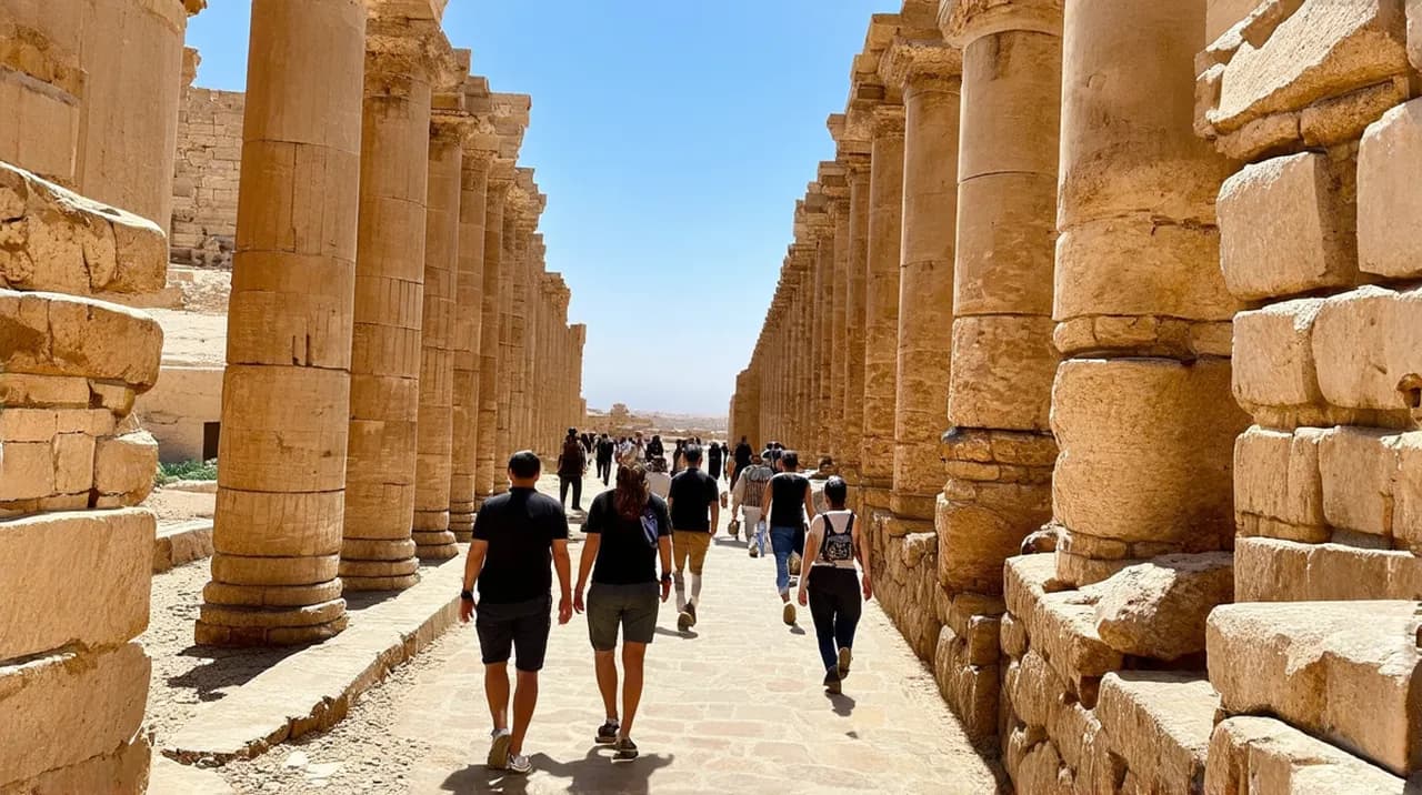 Free Walking Tour Itinerary Jerash: Explore Ancient Ruins