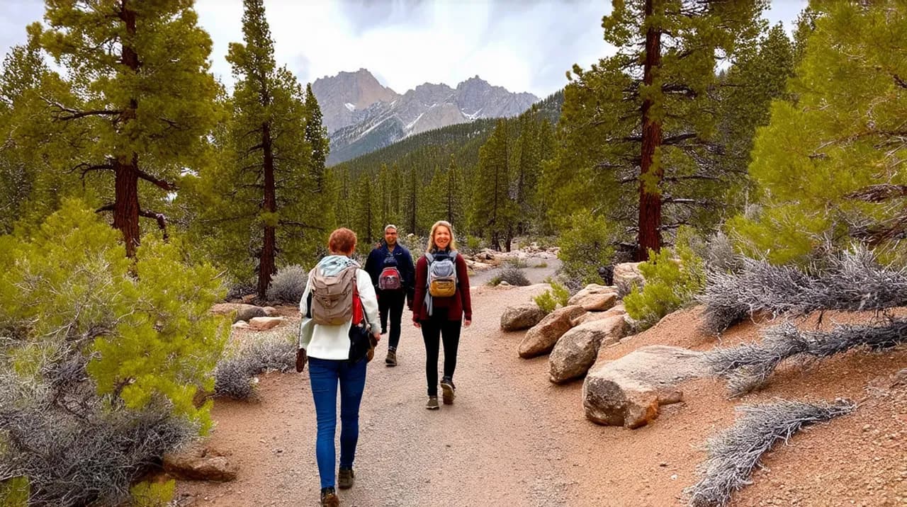 Free Walking Tour Itinerary Mammoth Lakes