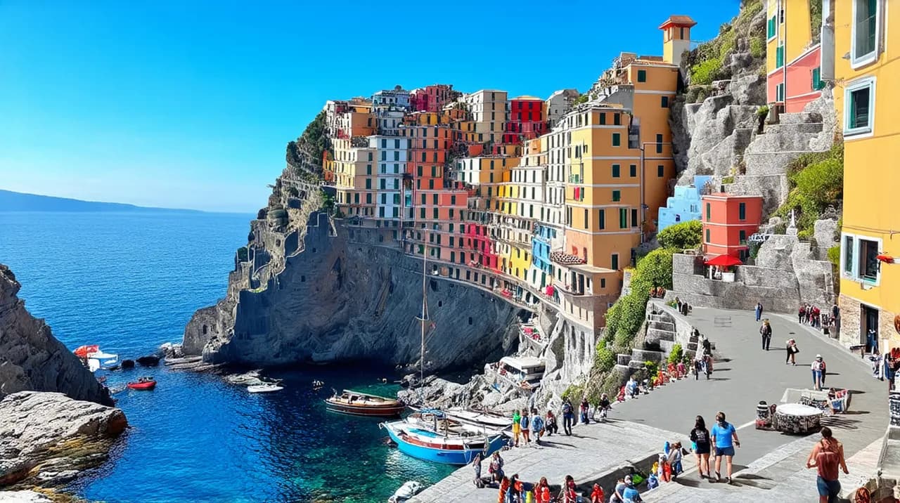 Free Walking Tour Itinerary Manarola: Explore the Charm