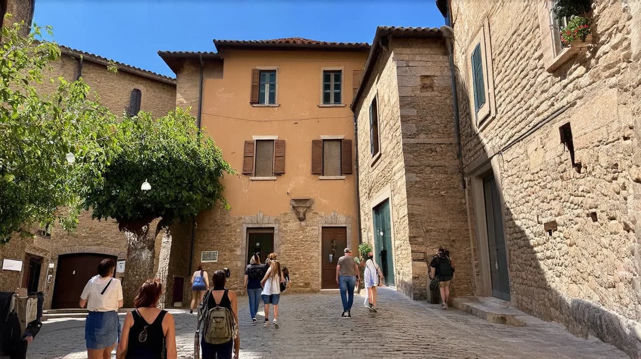 Free Walking Tour Itinerary Montepulciano