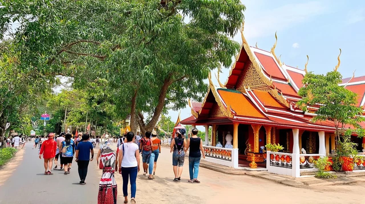 Free Walking Tour Itinerary Nong Khai: Explore on Foot