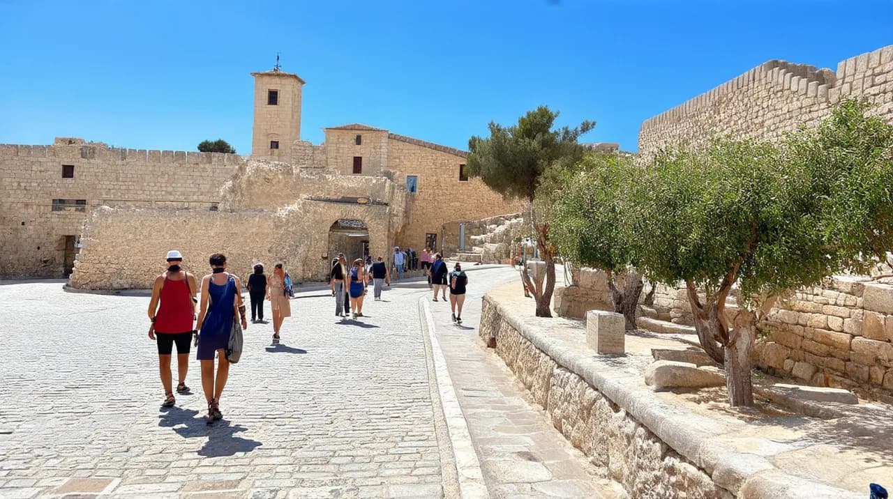 Free Walking Tour Itinerary Rhodes Town: Explore on Foot