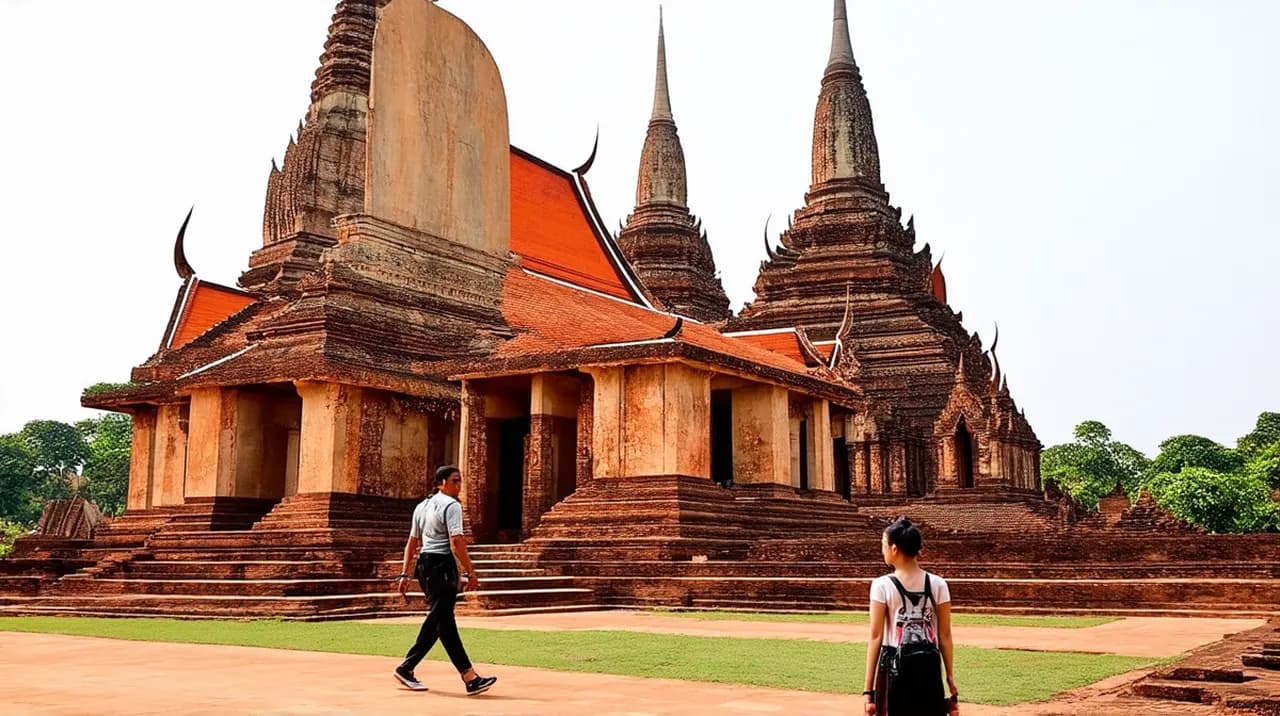 Free Walking Tour Itinerary Sukhothai: Explore History