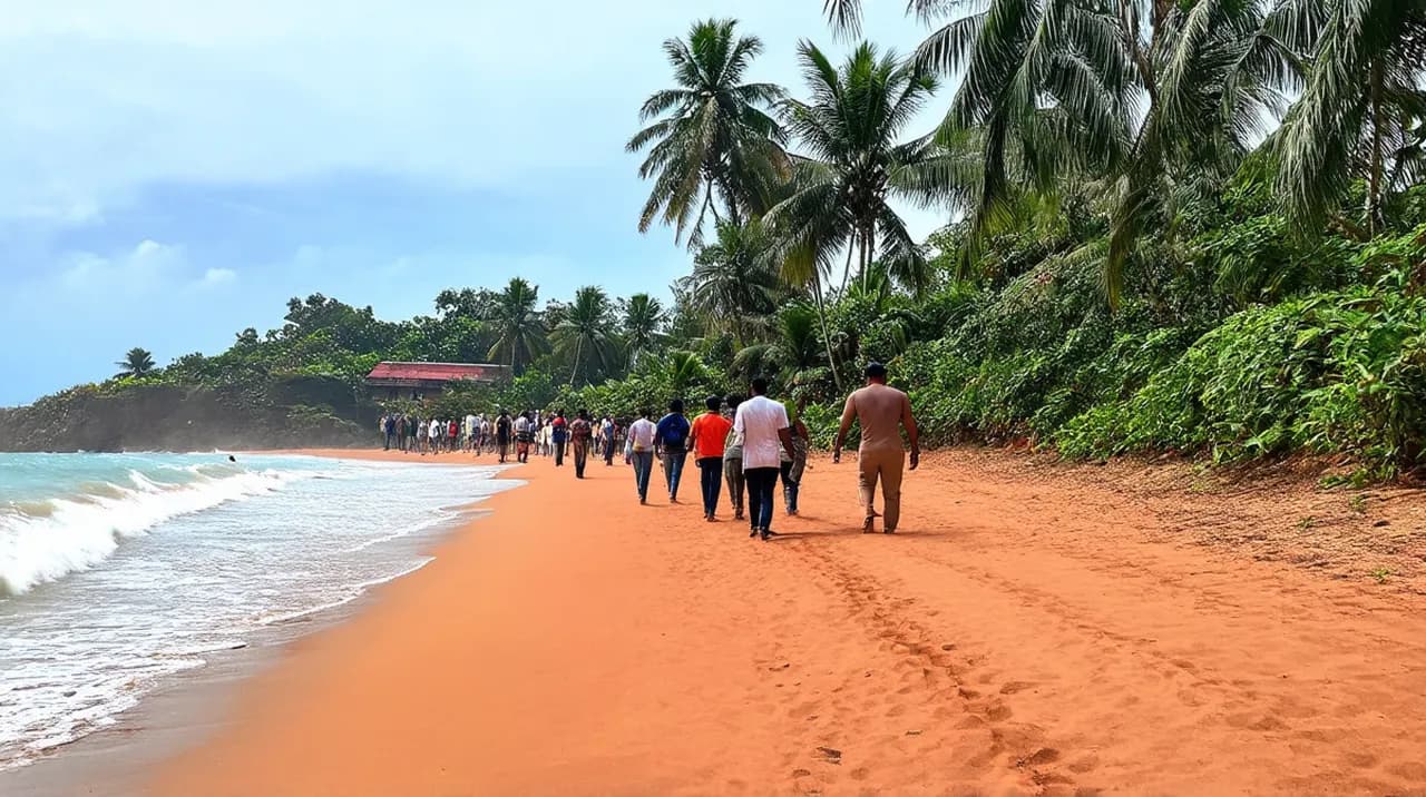 Free Walking Tour Itinerary Varkala: Discover on Foot