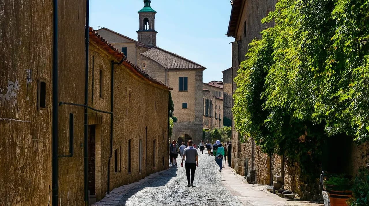 Free Walking Tour Itinerary Viterbo: Discover the City