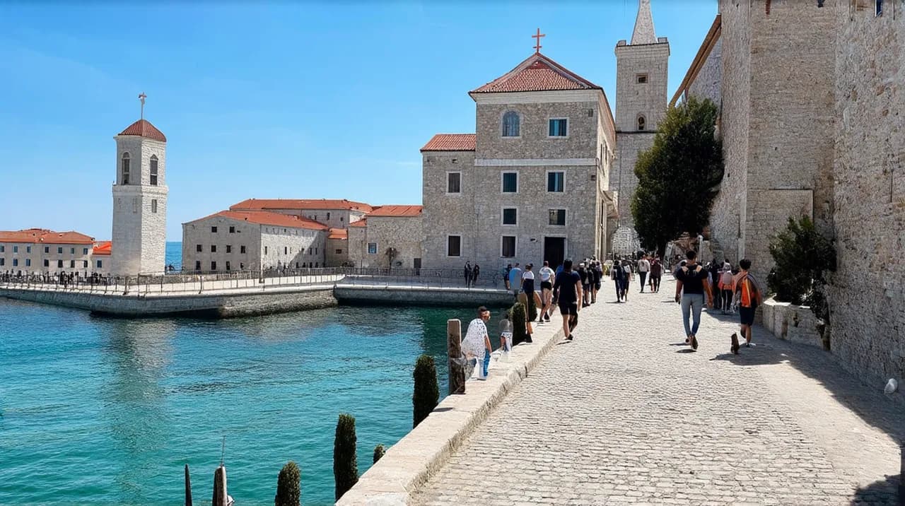 Free Walking Tour Itinerary Zadar: Explore Beautiful Sites