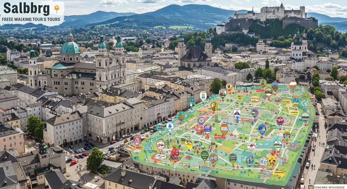Free Walking Tour Salzburg: Meeting Points Map & Tips