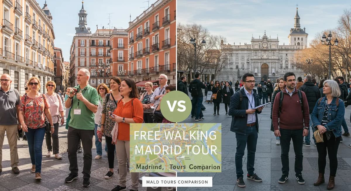 Free Walking Tours Madrid: Paid vs. Free Comparison