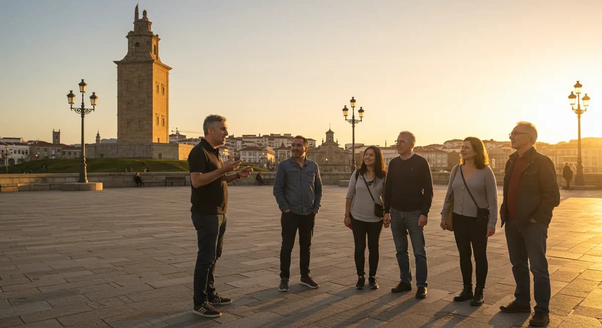 Tipping Free Walking Tour Guides in A Coruña