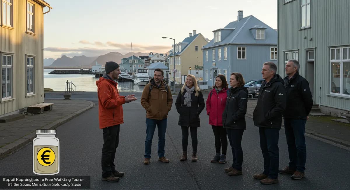 Tipping Free Walking Tour Guides in Hafnarfjörður
