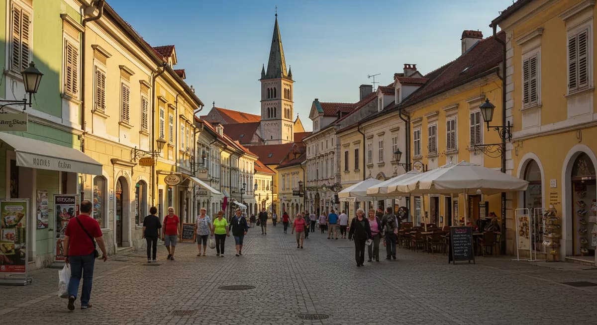 Đakovo City Center: Your Walkable Guide for Tourists