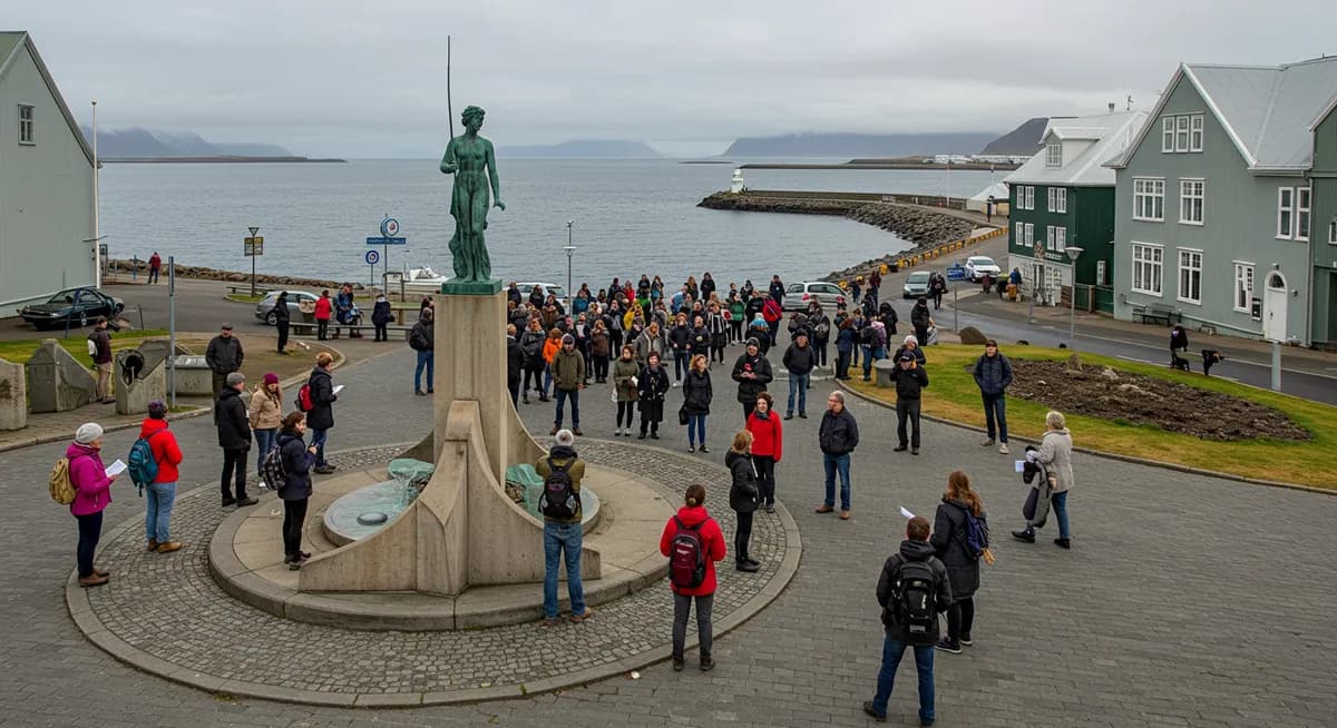 Akureyri Free Walking Tour Meeting Point Guide