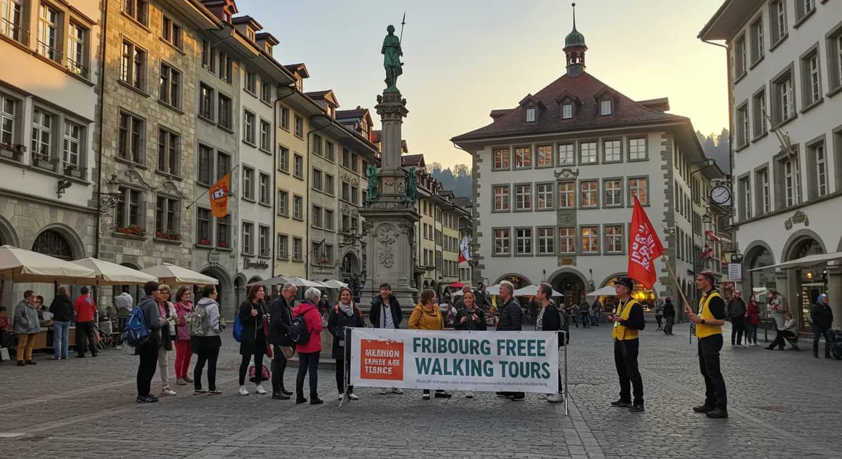 Your Fribourg Free Walking Tour Meeting Point & More!