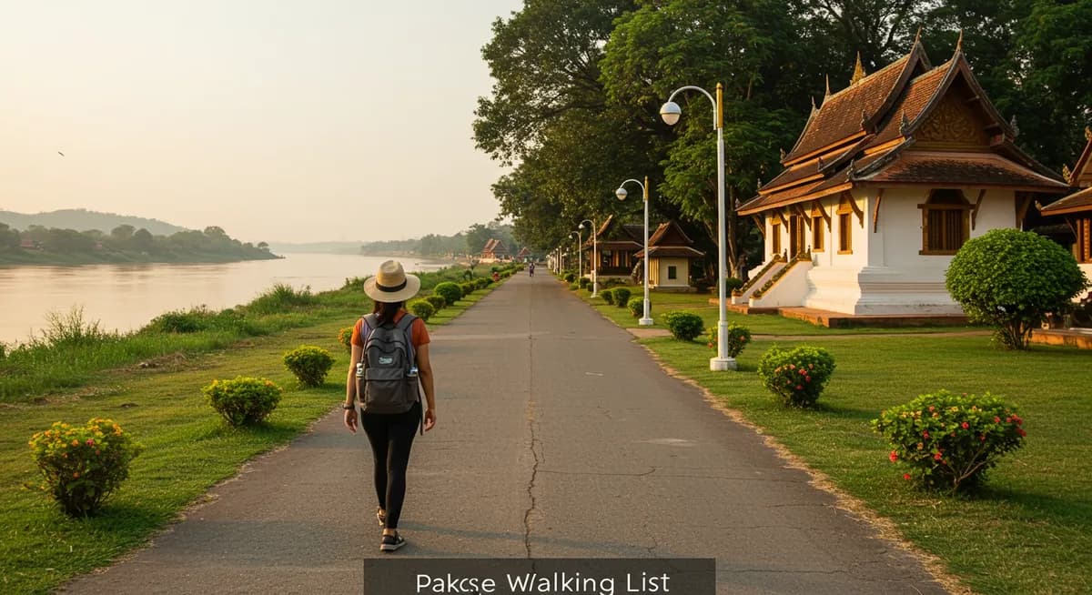 Pakse Walking Tour: Your Essential Packing List Guide
