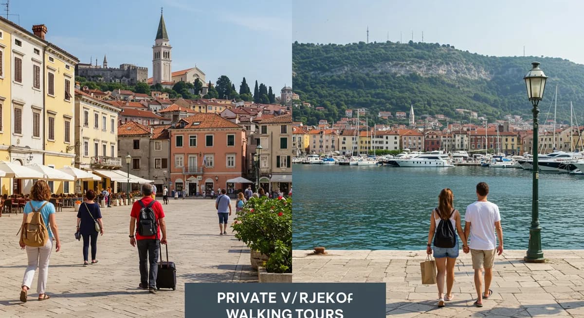 Private vs. Free Walking Tours Rijeka Comparison