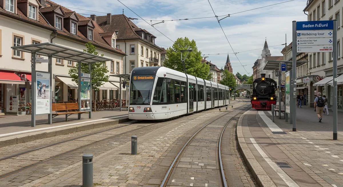 Public Transport to Baden Walking Tour Starting Points
