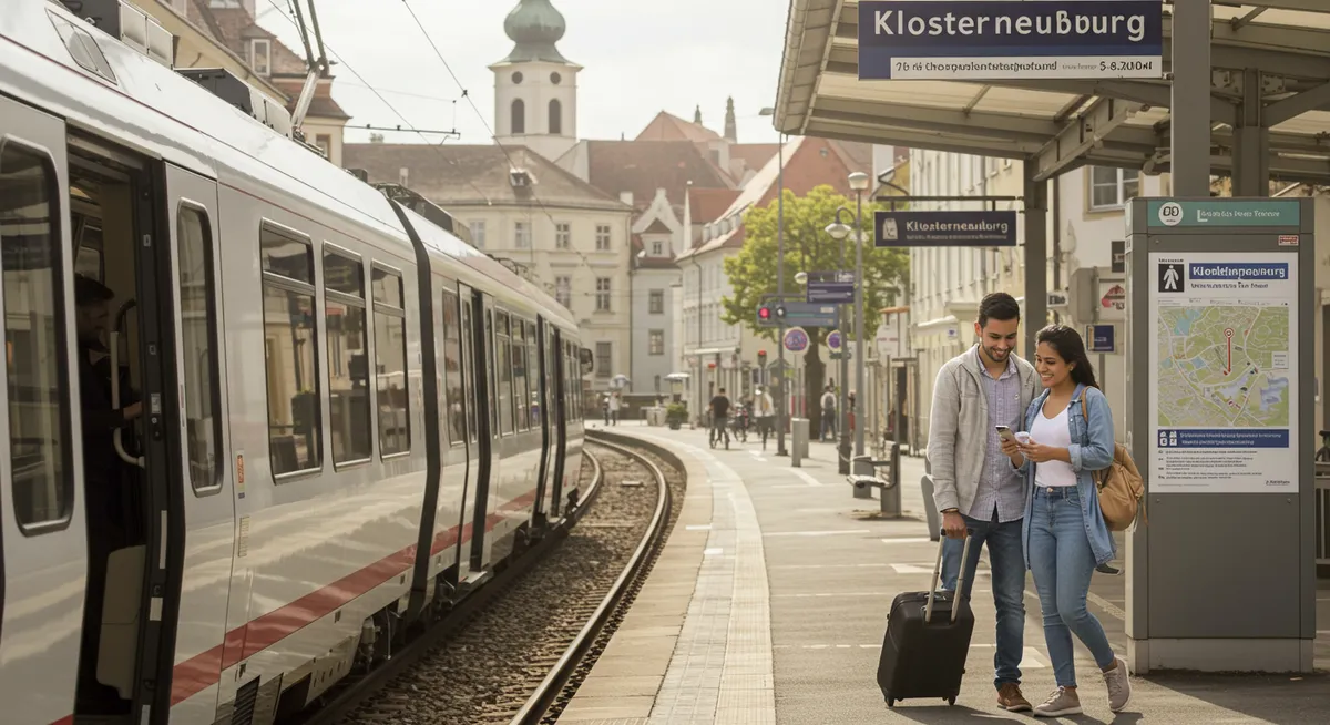 Public Transport to Klosterneuburg Walking Tour