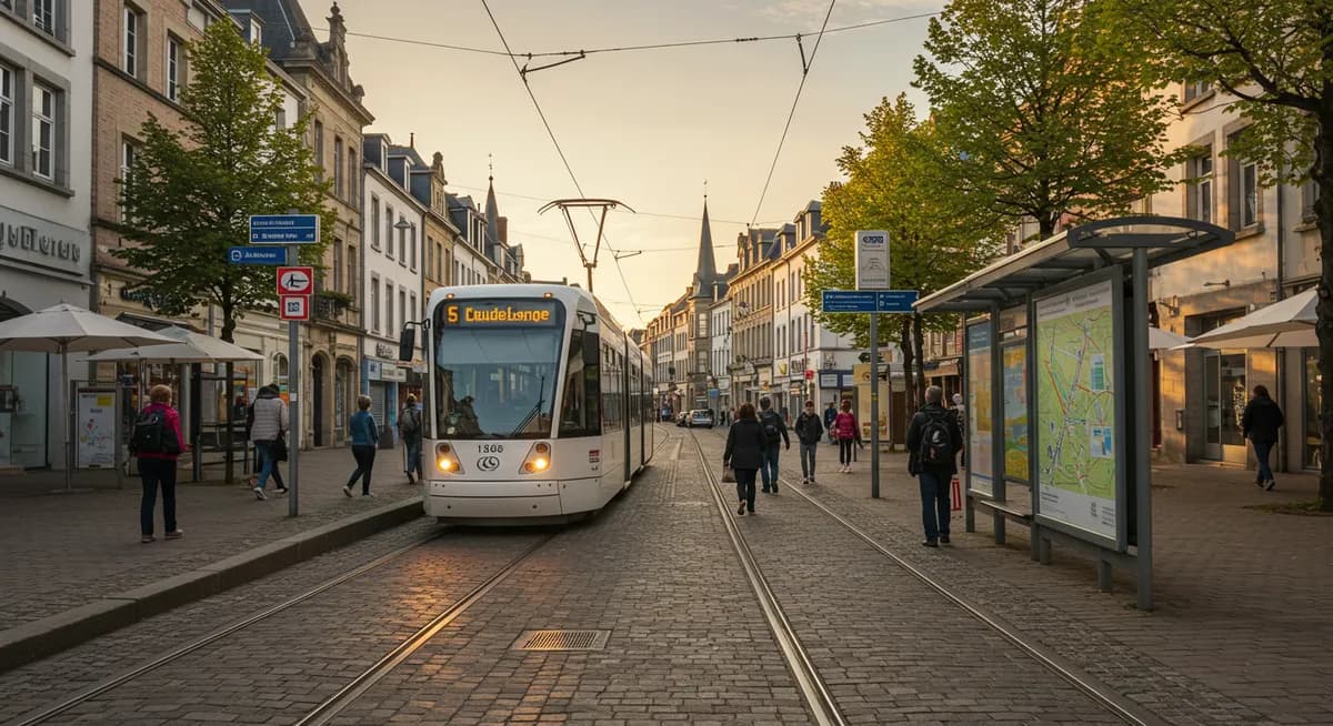 Public Transport to Leudelange Free Walking Tour Starting Points