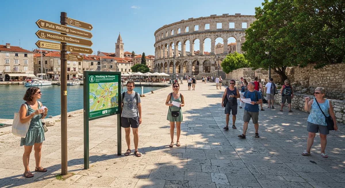 Unlock Pula’s Past: Your Guide to Pula Free Walking Tour Meeting Point Details