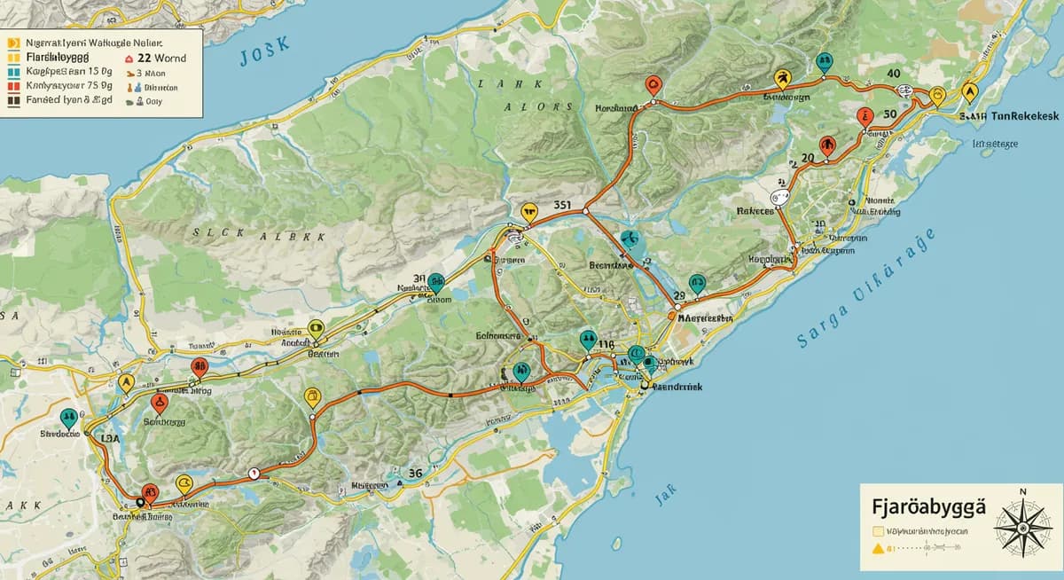 Explore Fjarðabyggð: Self-Guided Walking Routes & Map Tips