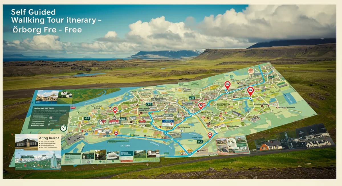 Your Free Self-Guided Walking Tour Árborg Itinerary