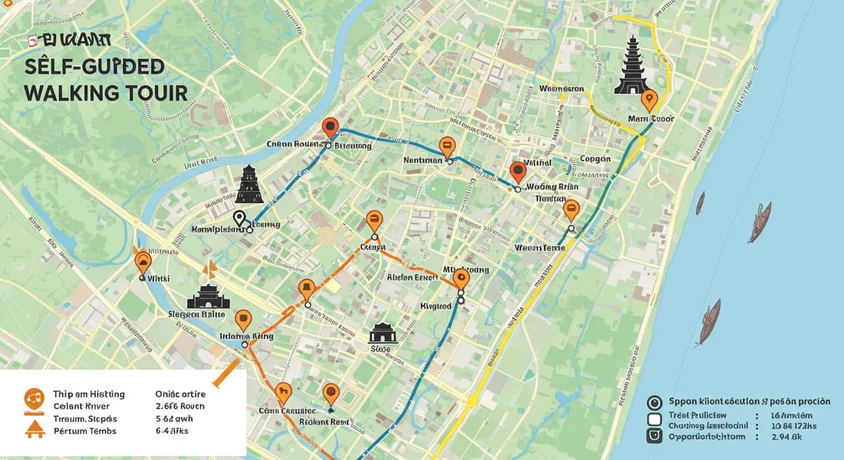 Hue Walking Tour Map: Self-Guided Exploration Tips