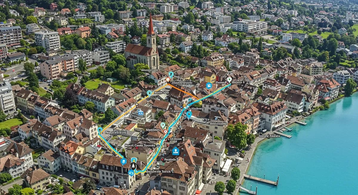 Self-Guided Walking Tour Neuchâtel: Map & Itinerary